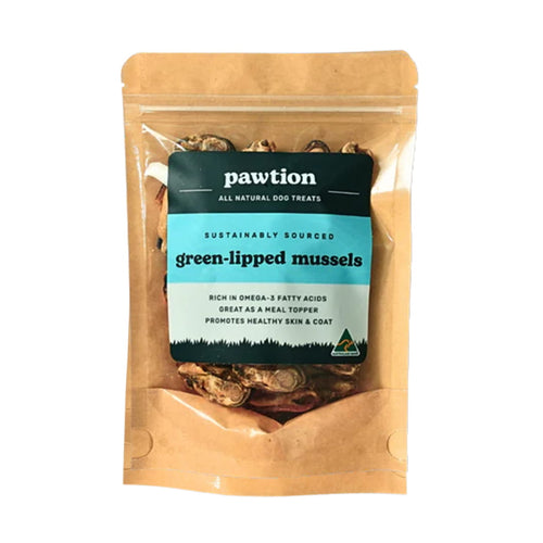 Bag of natural green-lipped mussel supplements for pets by Mybuddy.sg.